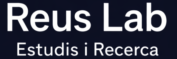 Logo del Reus Lab, matraz violeta